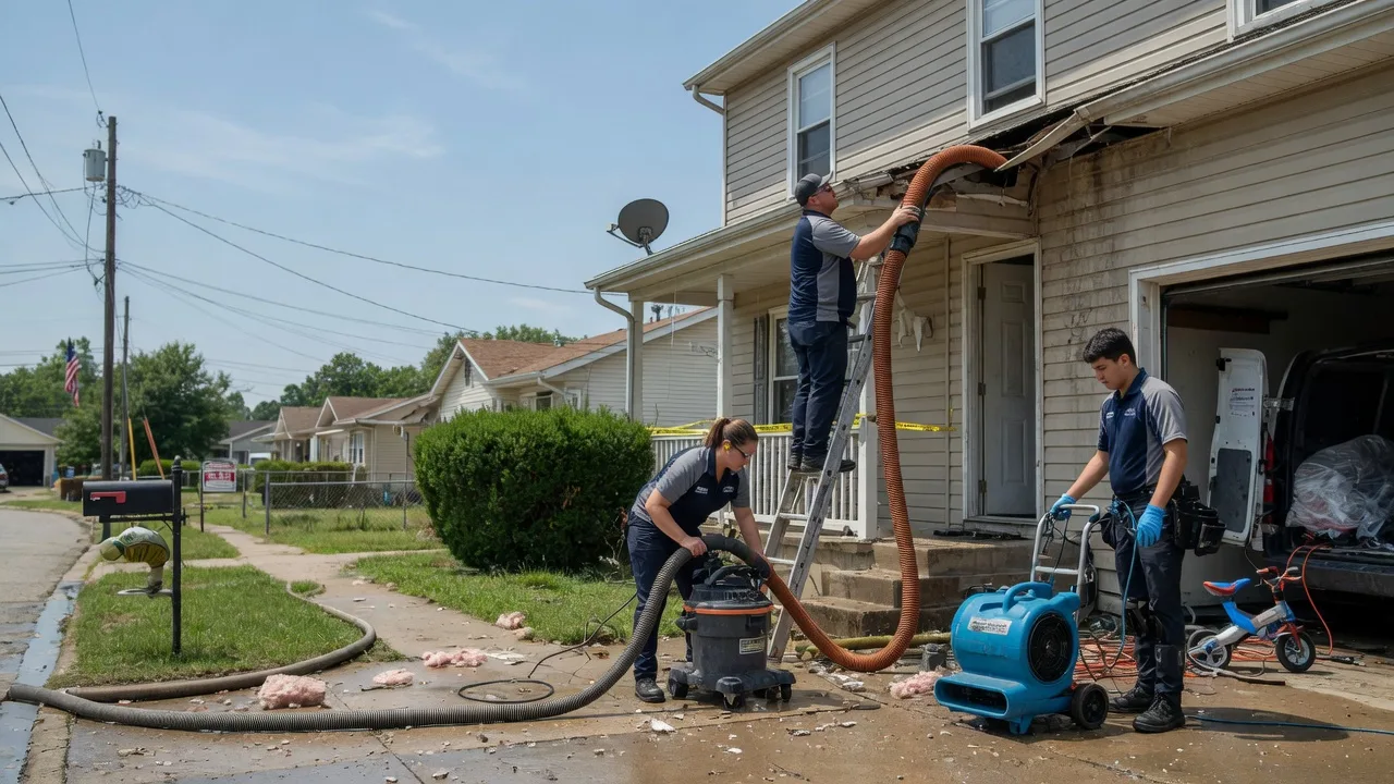 Water Damage Restoration in Morrison, IL near me